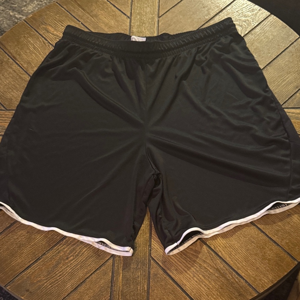 Sleek Black Athletic Shorts for Men